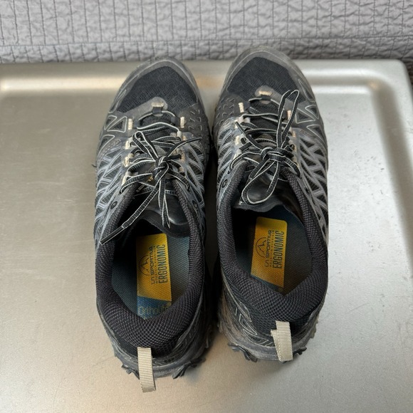 La Sportiva Bushido II Trail Running Shoes Black US Men's 11 Outdoor Hiking - Picture 10 of 16